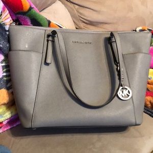 Grey purse
